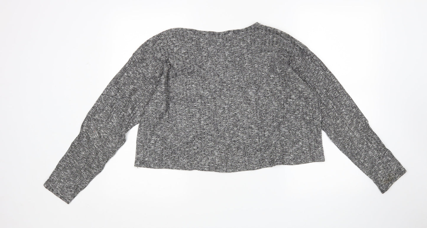 Topshop Womens Grey   Pullover Jumper Size 8
