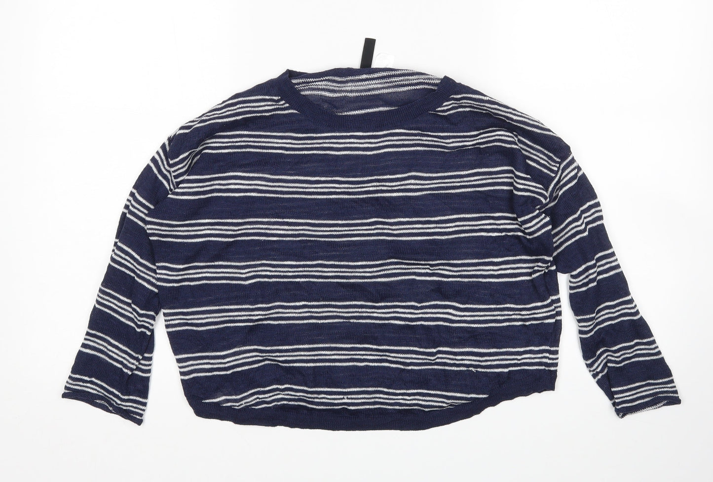 H&M Womens Multicoloured Striped  Pullover Jumper Size S