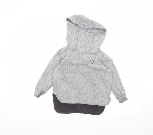 NEXT Boys Grey   Pullover Hoodie Size 4 Years