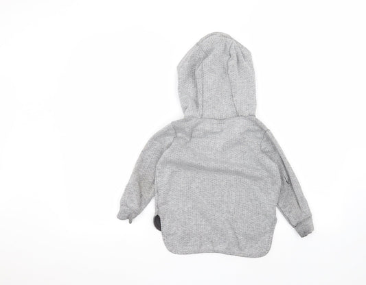 NEXT Boys Grey   Pullover Hoodie Size 4 Years
