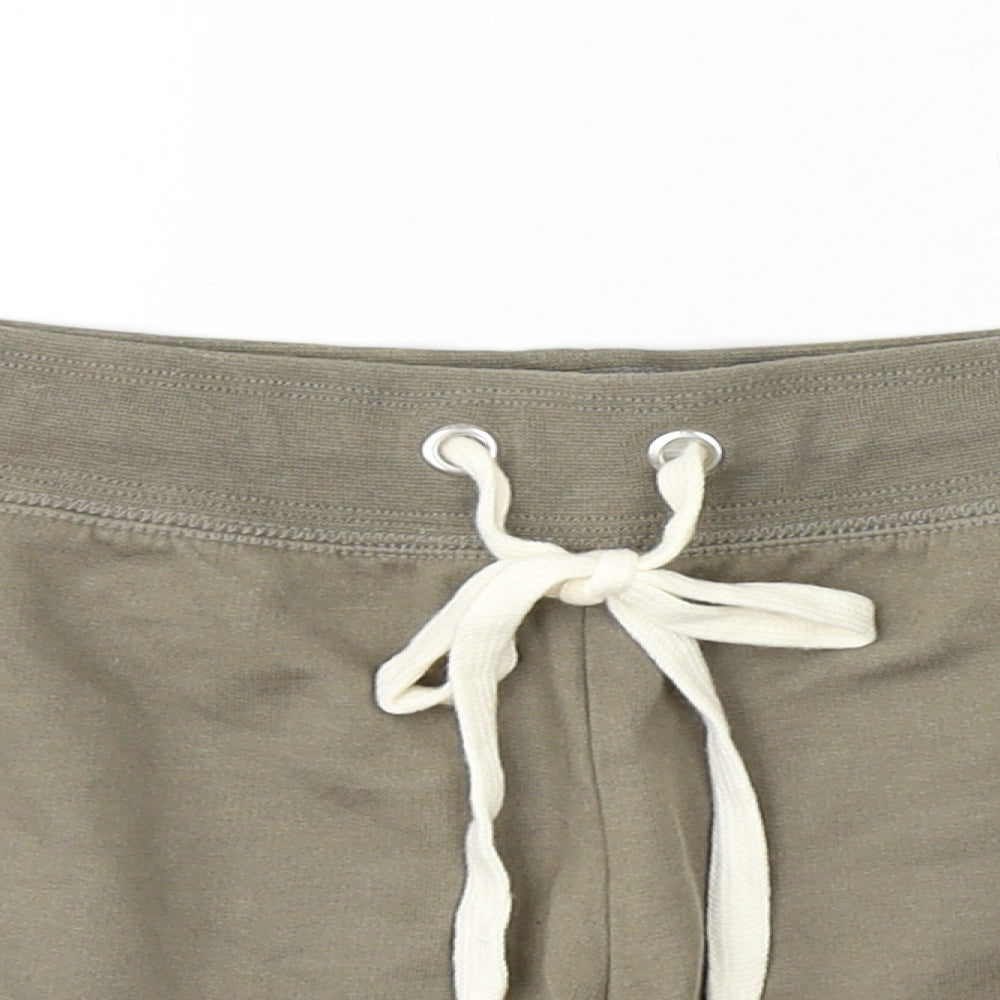 Venice Beach Womens Green   Sweat Shorts Size 10