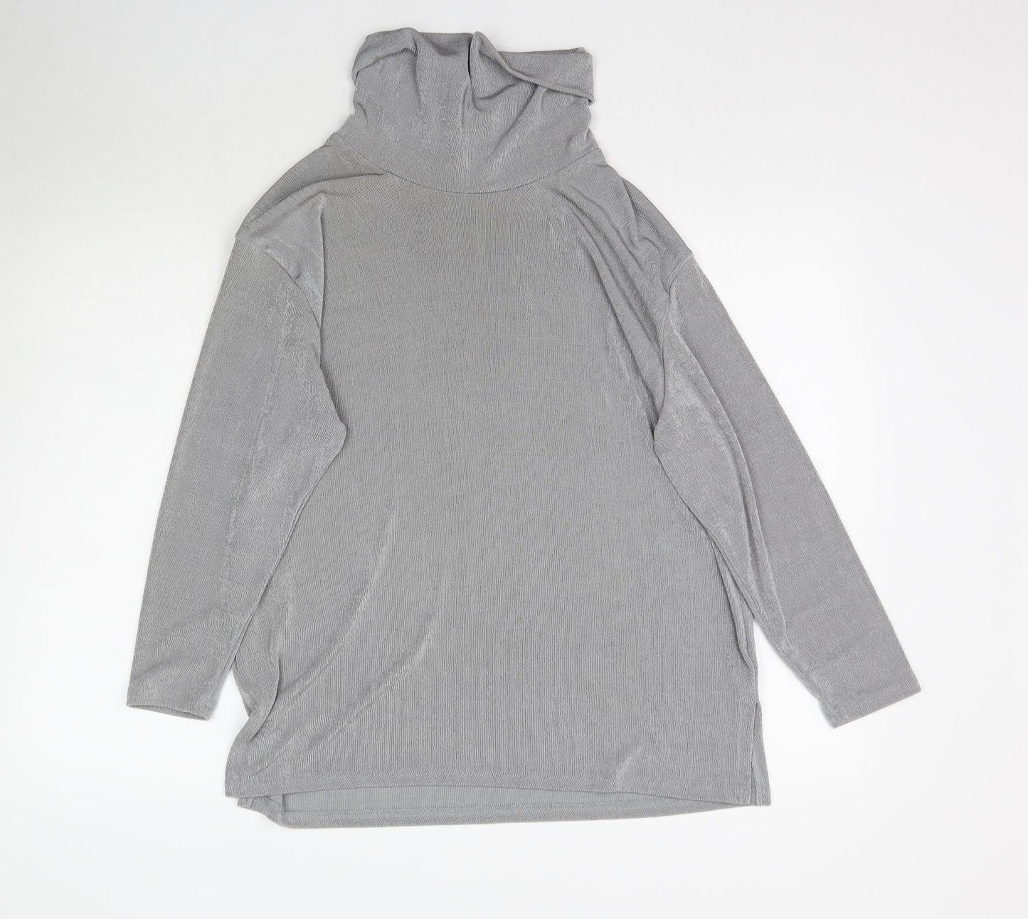Preworn Womens Grey   Basic T-Shirt Size L