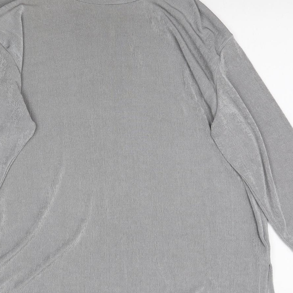 Preworn Womens Grey   Basic T-Shirt Size L