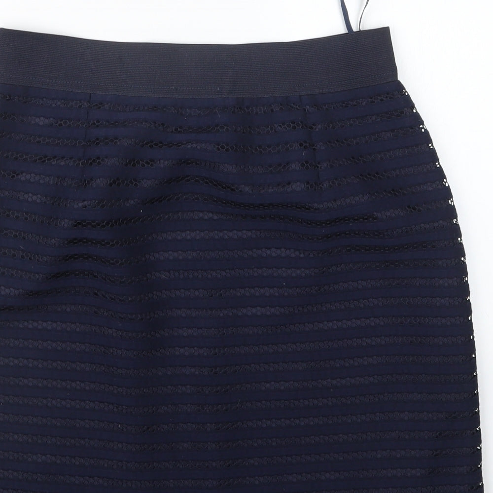 Savida Womens Blue   Straight & Pencil Skirt Size 10