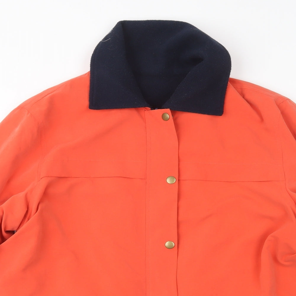 Marks and Spencer Womens Orange   Jacket Coat Size 14