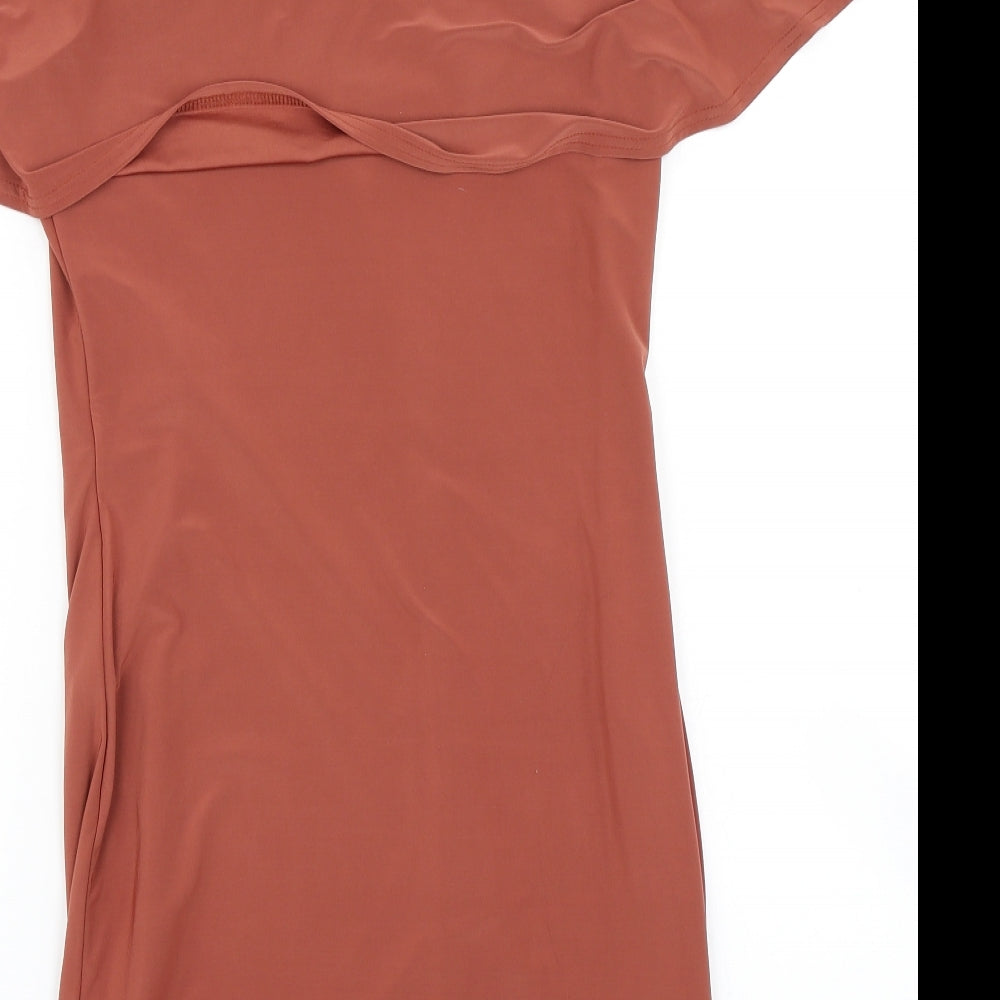 River Island Womens Brown   Bodycon  Size 12