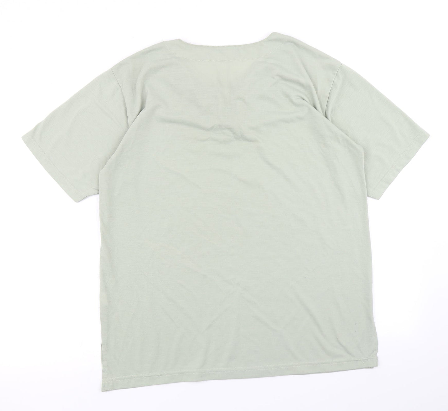 Lucky Womens Green   Basic T-Shirt Size M