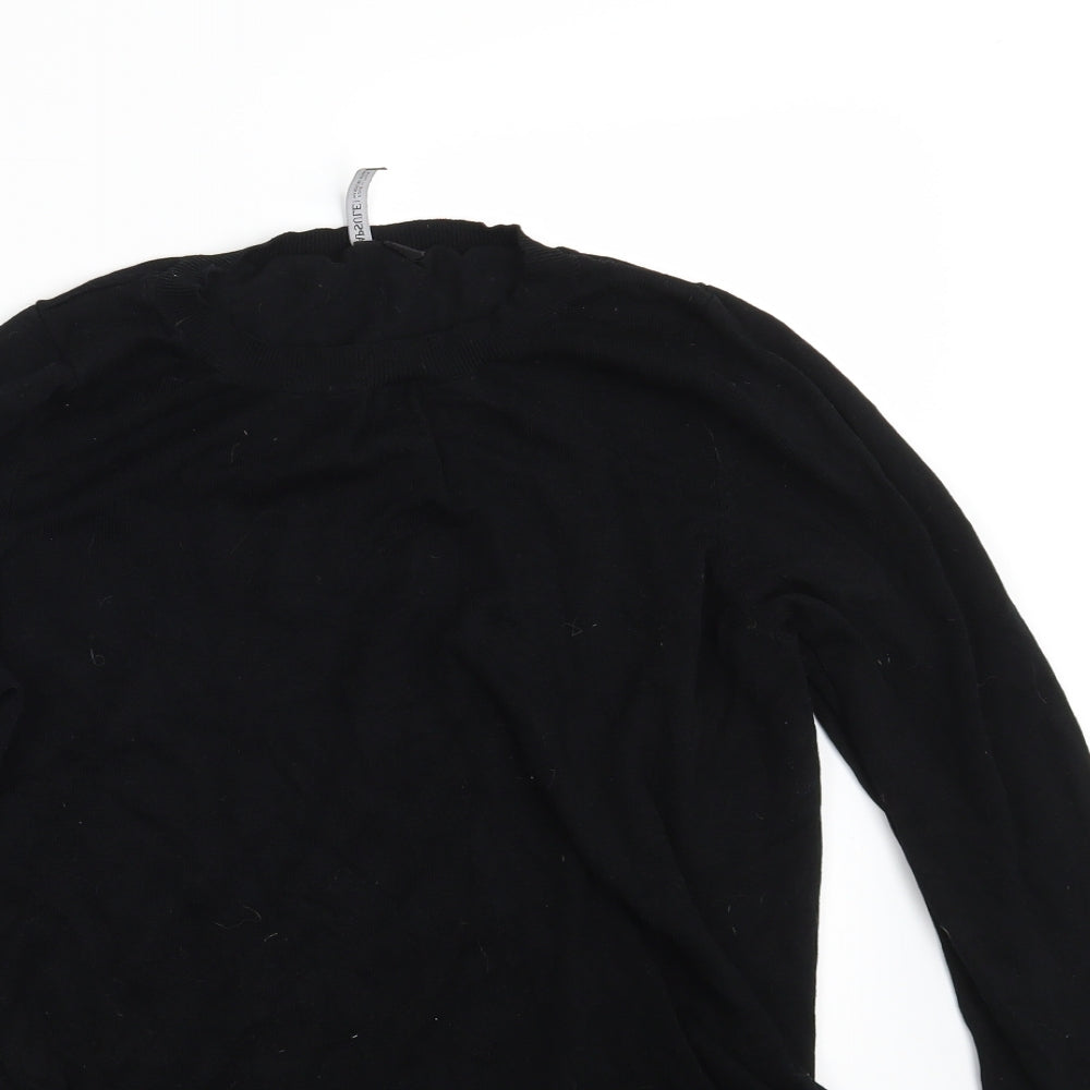 Capsule Womens Black   Pullover Jumper Size 12