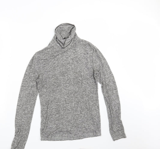 FOREVER 21 Womens Grey  Rayon Pullover Sweatshirt Size S