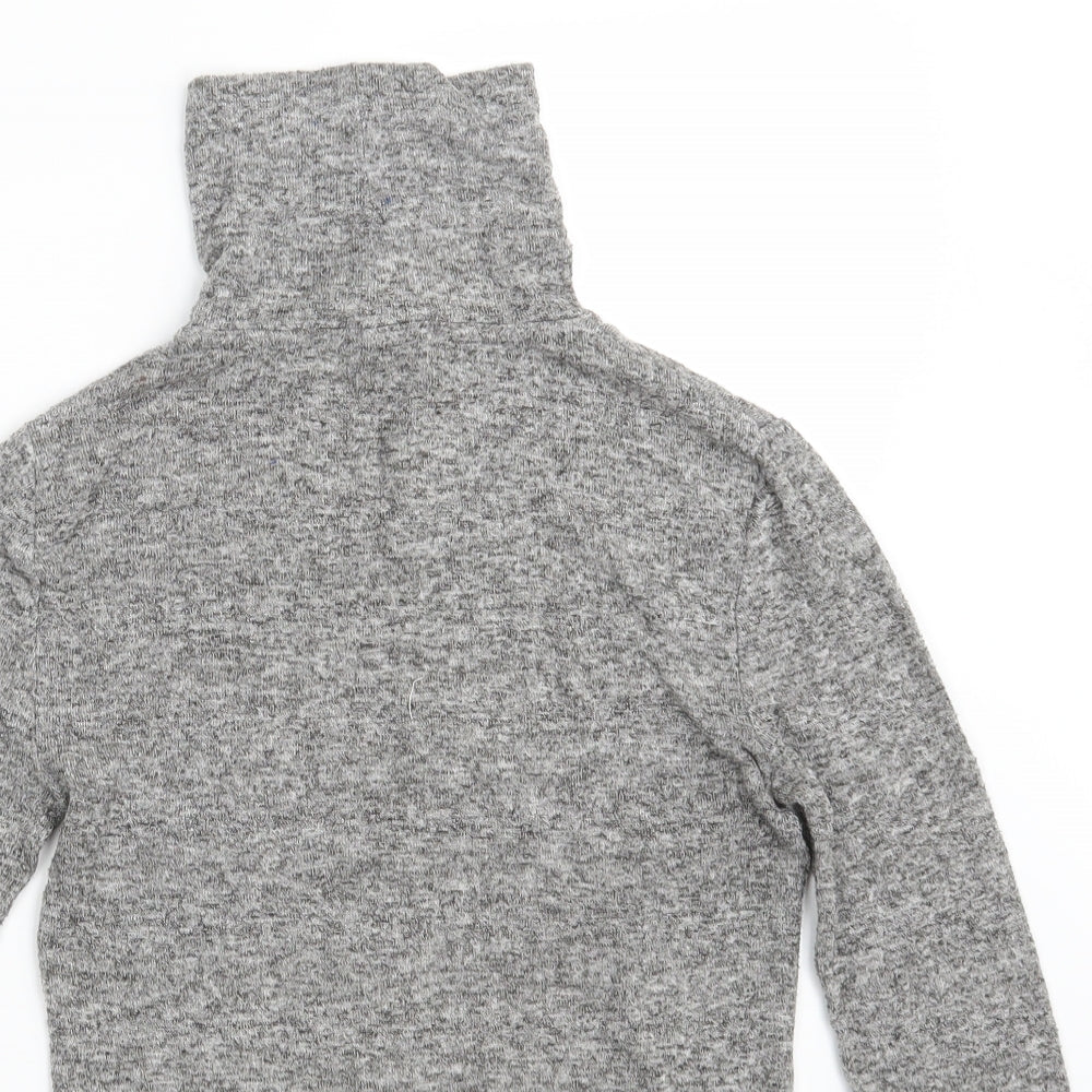 FOREVER 21 Womens Grey  Rayon Pullover Sweatshirt Size S