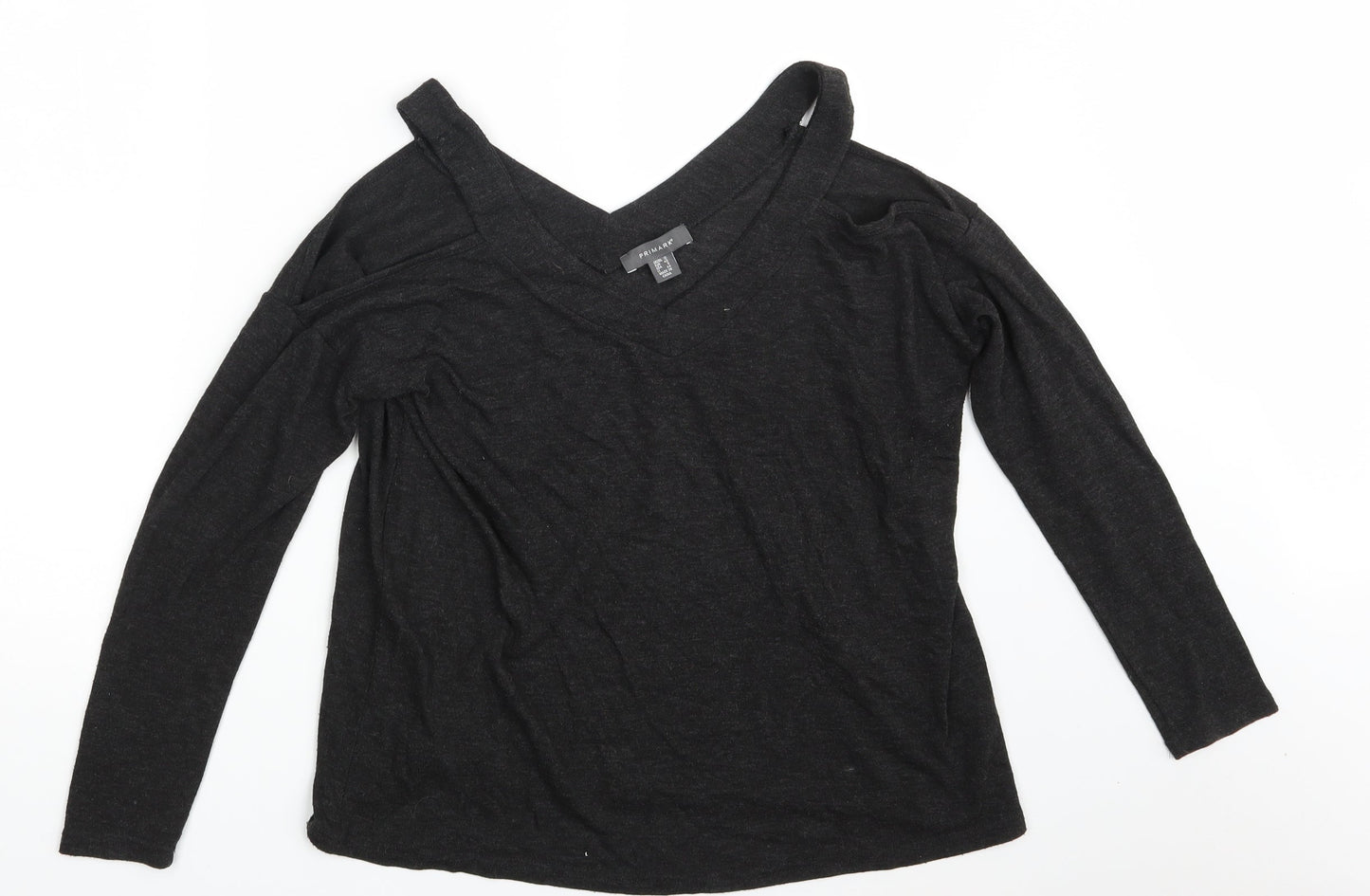 Primark Womens Black   Pullover Sweatshirt Size 12