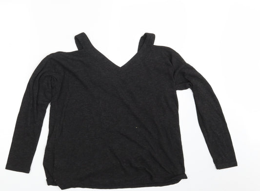 Primark Womens Black   Pullover Sweatshirt Size 12