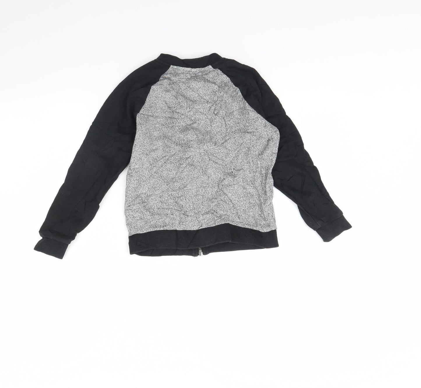 M&s Boys Grey   Jacket  Size 7 Years
