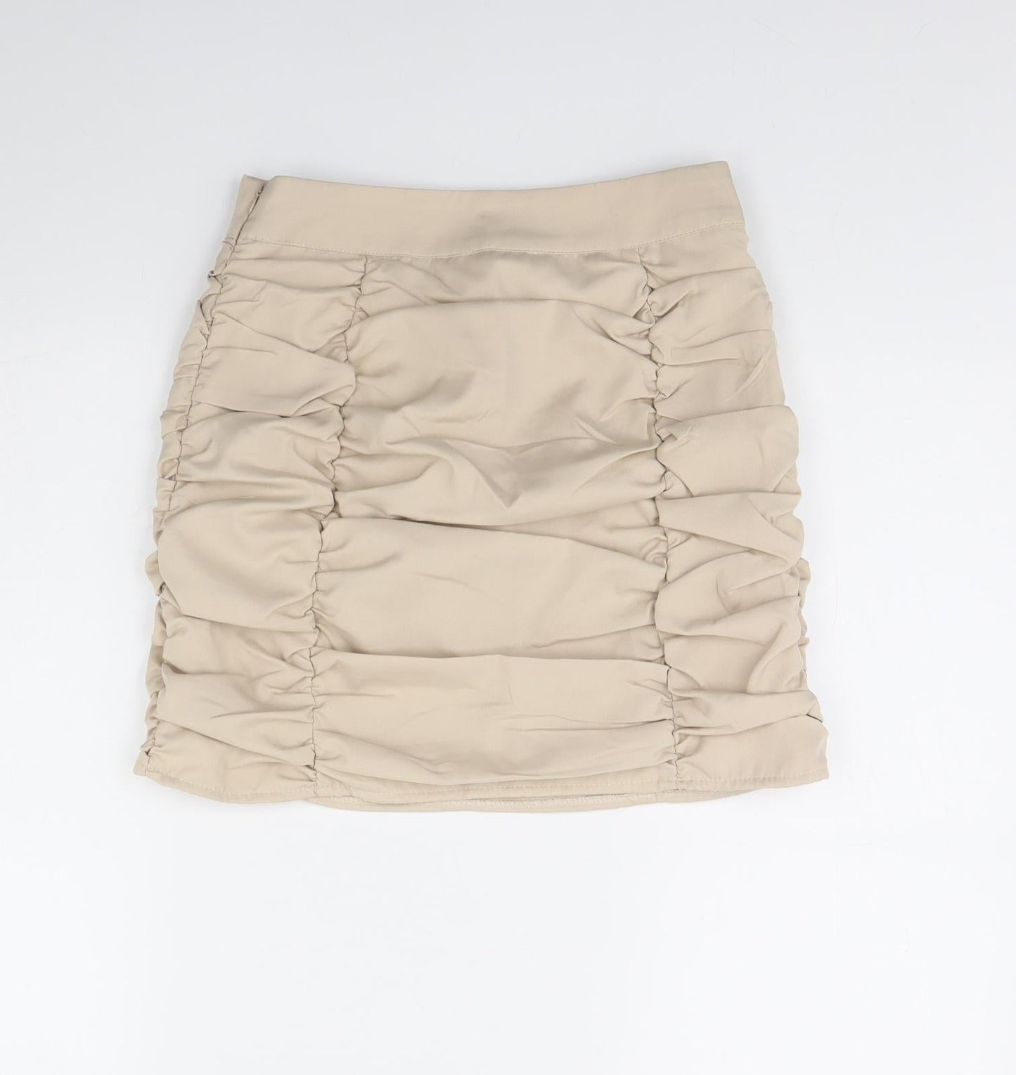 Danity Womens Beige   Mini Skirt Size S