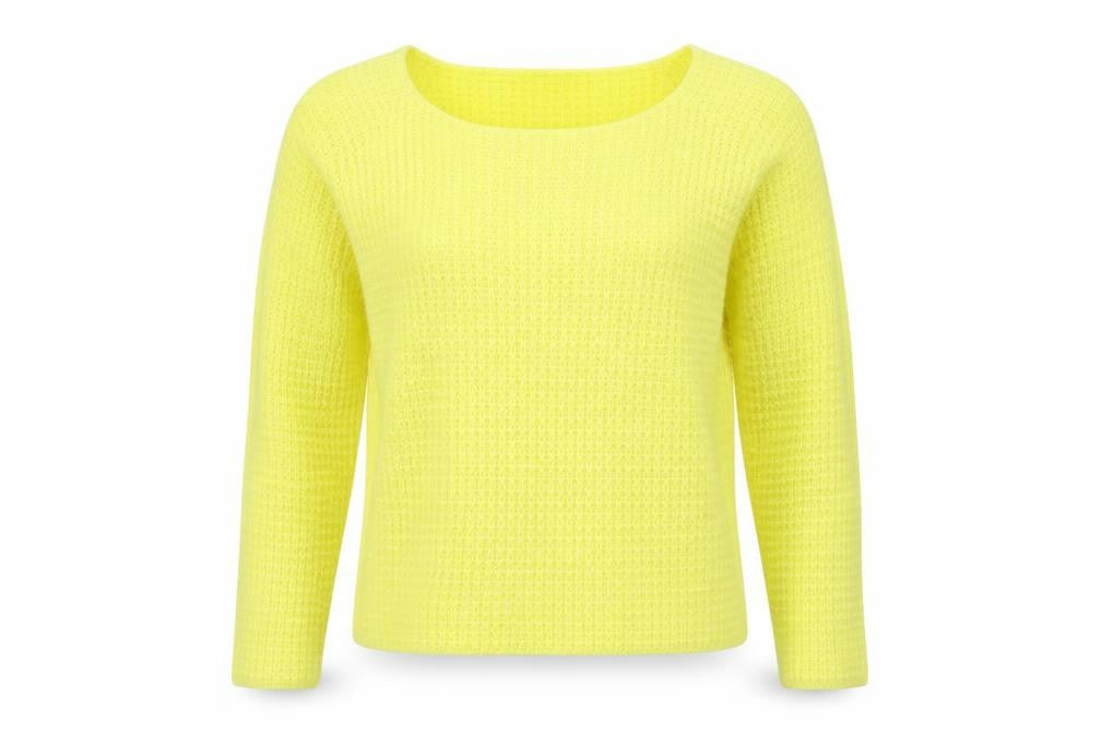 Vera Moda Womens Yellow   Pullover Jumper Size XS