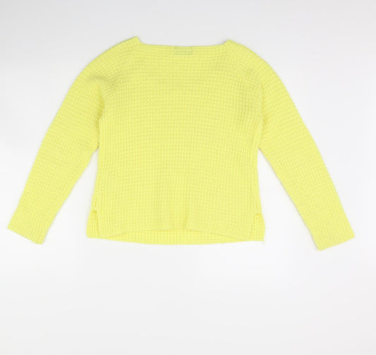 Vera Moda Womens Yellow   Pullover Jumper Size XS