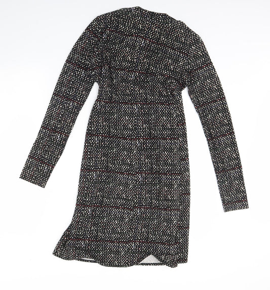 Gap Womens Black Polka Dot  Shift  Size XS
