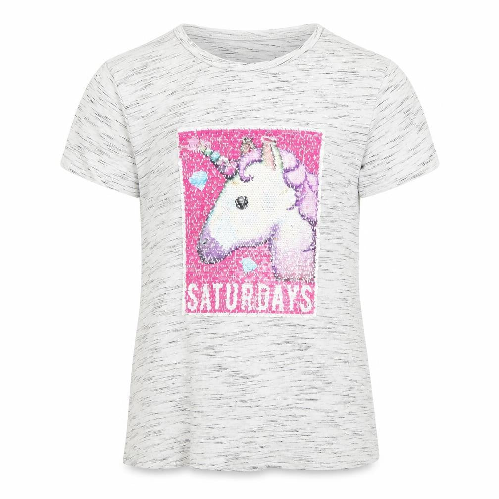 yd Girls Grey   Basic T-Shirt Size 12-13 Years