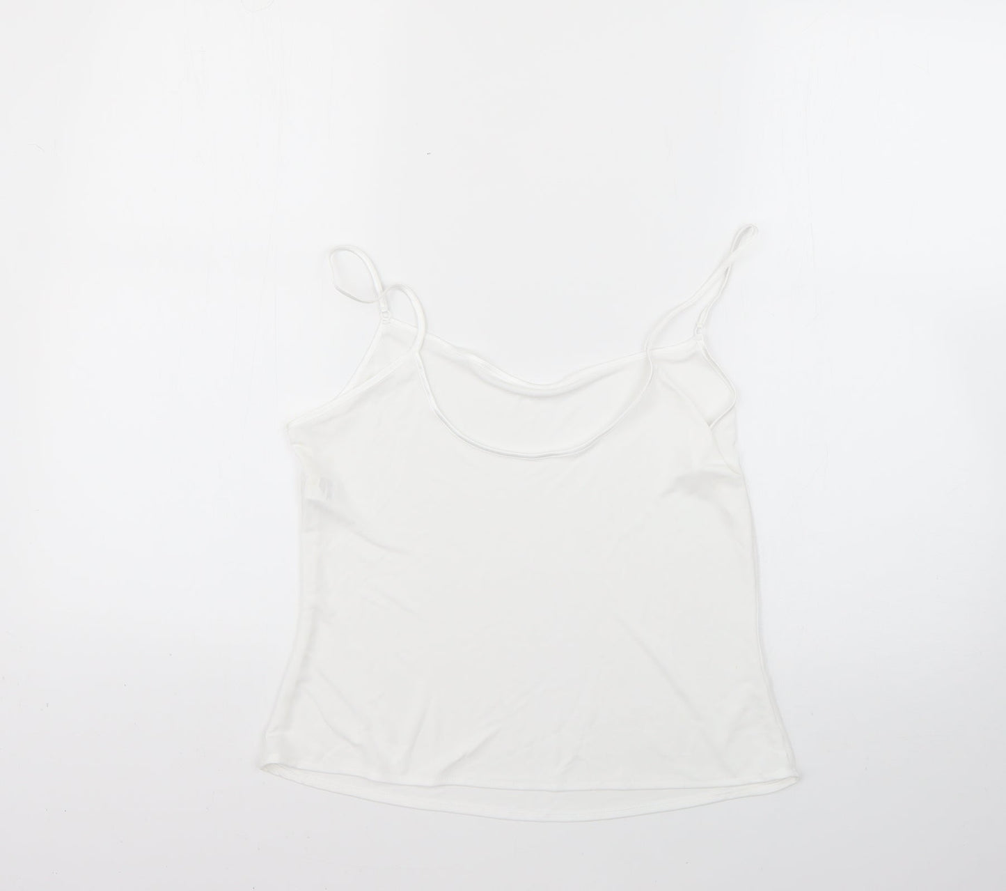 Marks and Spencer Womens White   Basic Blouse Size 12