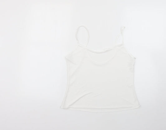 Marks and Spencer Womens White   Basic Blouse Size 12