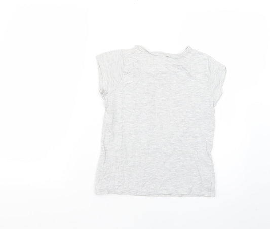 George Boys Grey   Basic T-Shirt Size 9-10 Years