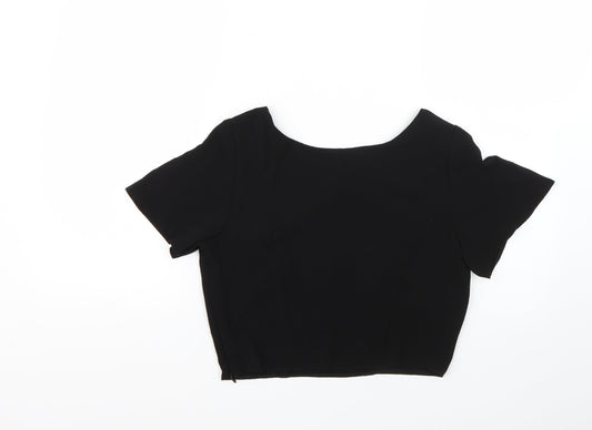 New Look Womens Black   Basic Blouse Size 10