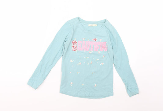 Sfera Girls Green   Basic T-Shirt Size 7-8 Years