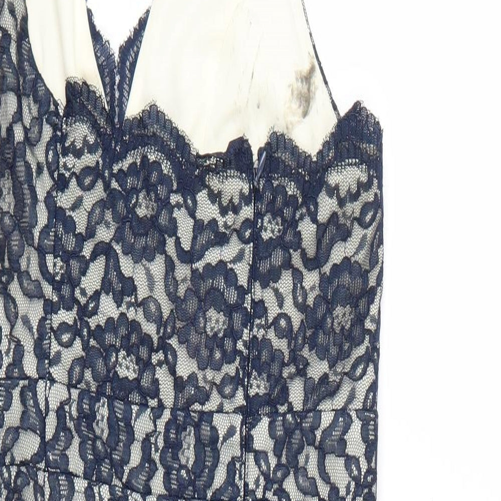 Lipsy Womens Blue   Bodycon  Size 8