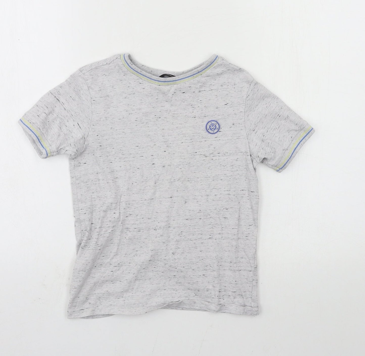George Boys Grey  Jersey Basic T-Shirt Size 6-7 Years