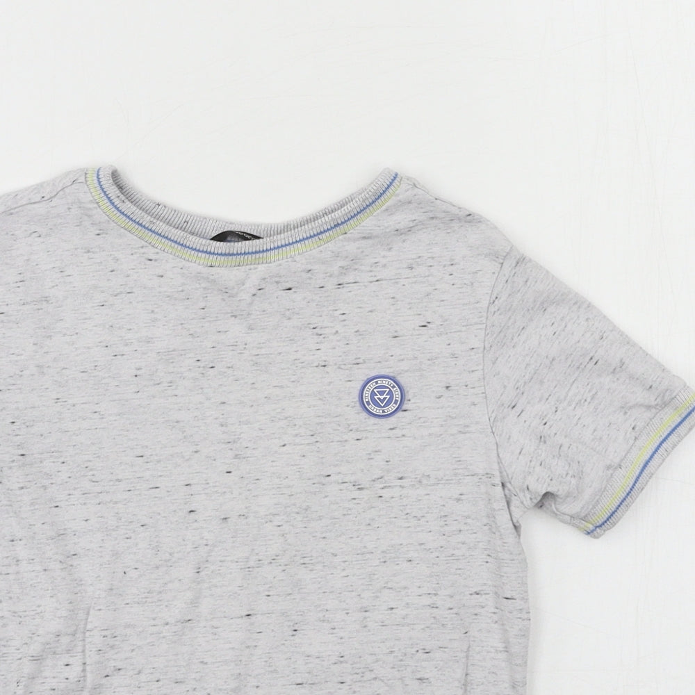 George Boys Grey  Jersey Basic T-Shirt Size 6-7 Years