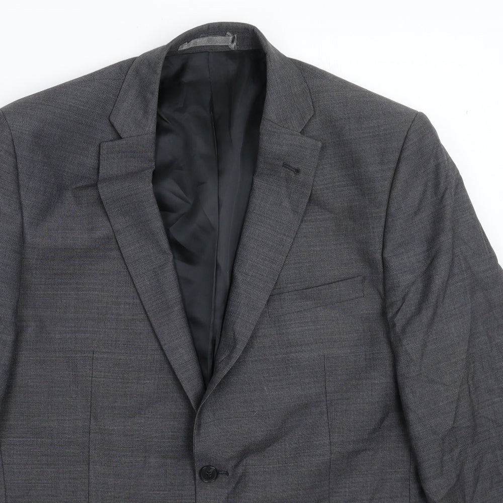 Racing Green Mens Grey   Jacket Suit Jacket Size 42