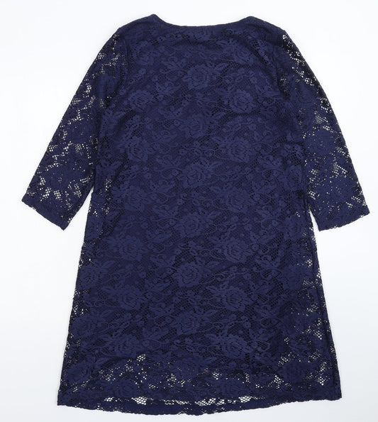 George Womens Blue   A-Line  Size 12