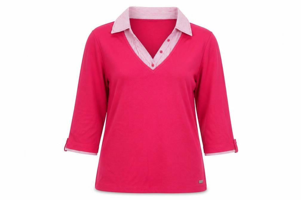 tigi Womens Red   Basic Polo Size 14