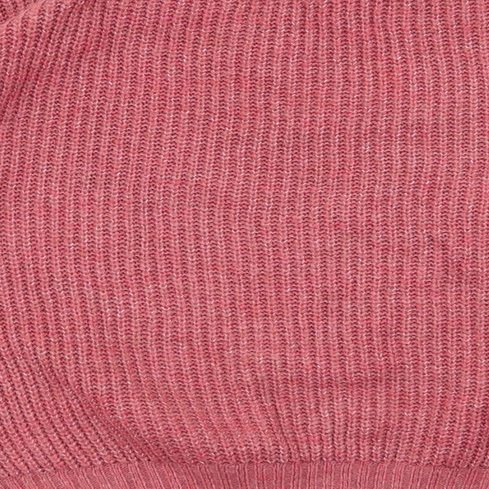 NEXT Womens Red Geometric  Pullover Jumper Size S
