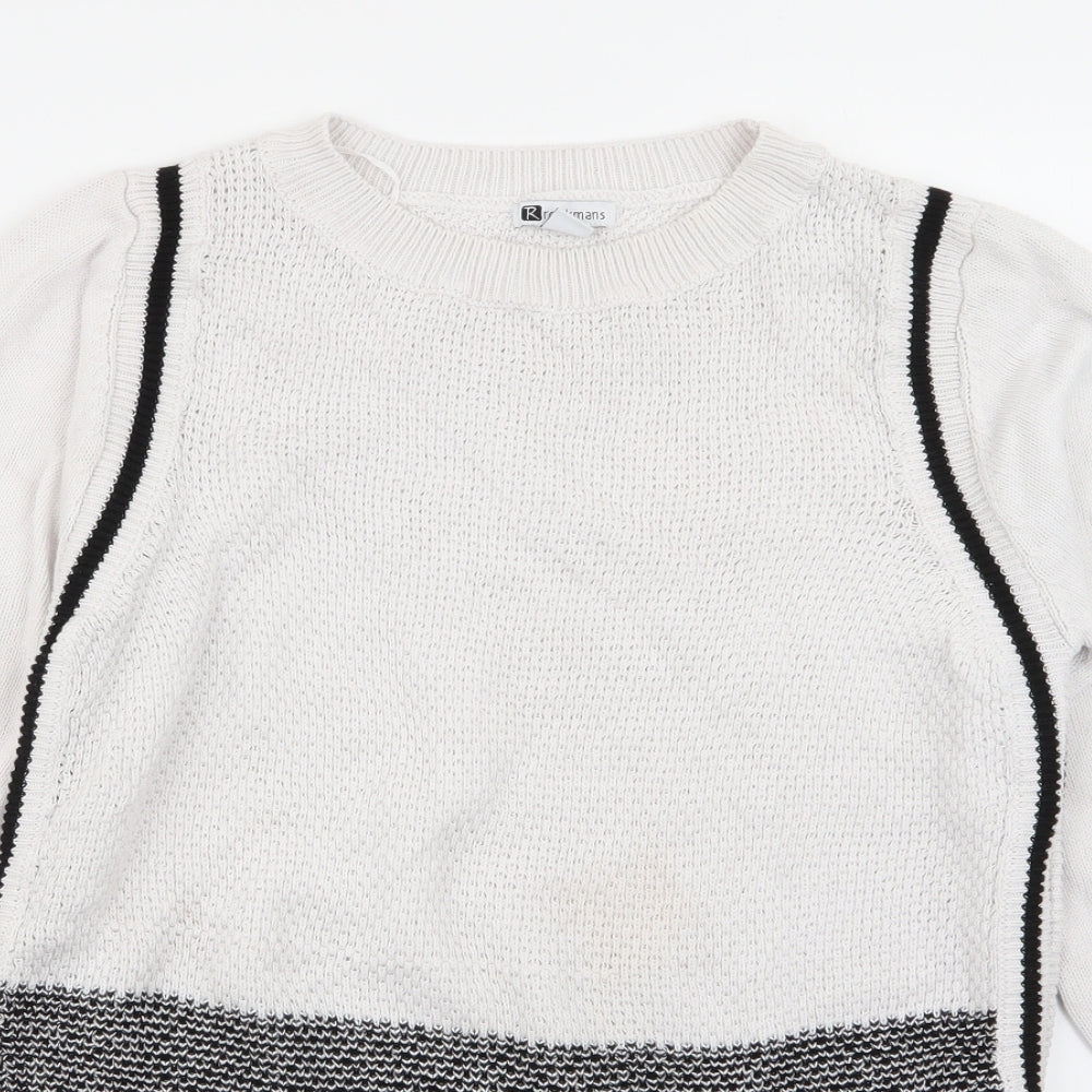 Rockmans Womens Multicoloured   Pullover Jumper Size M