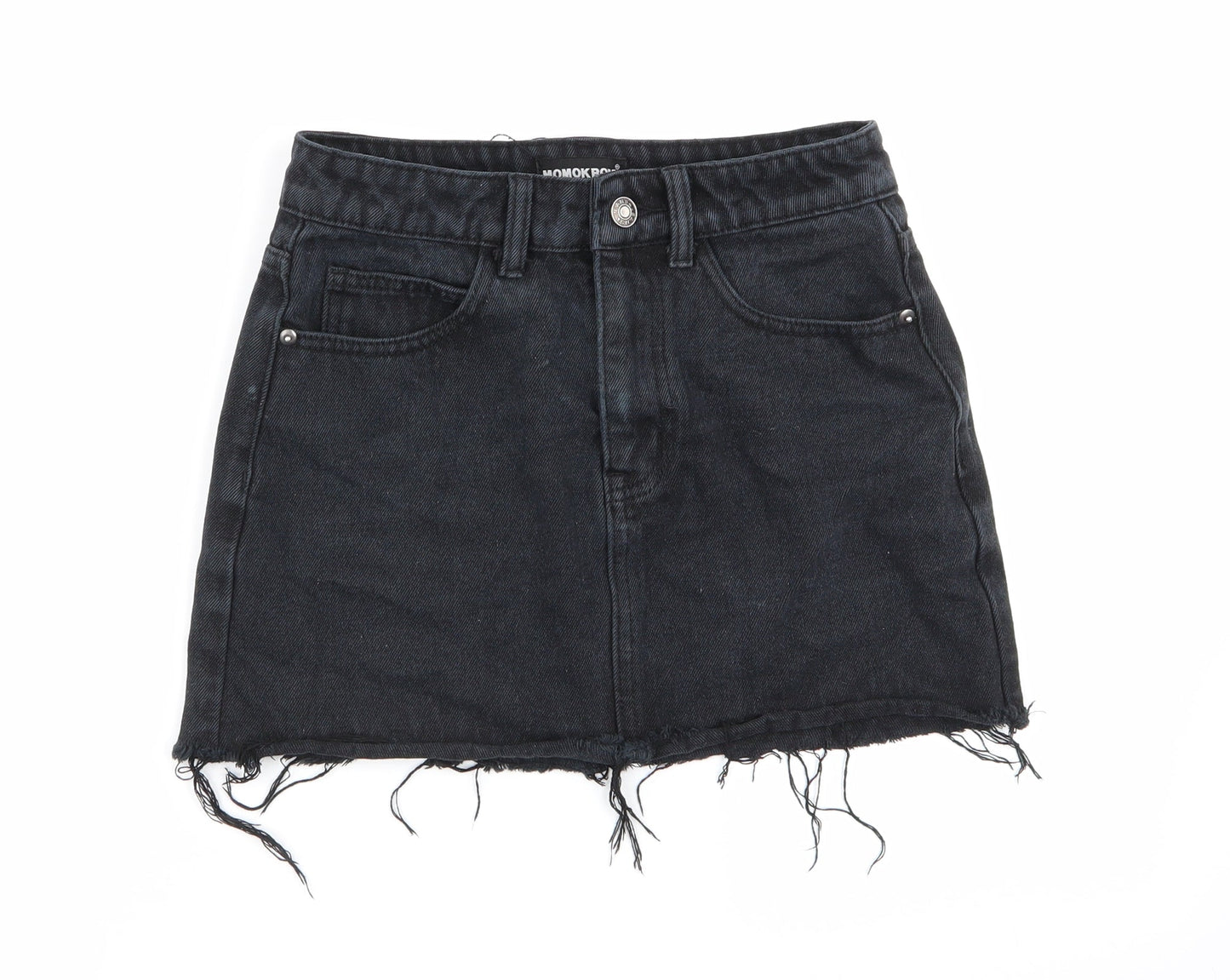 momokrom Womens Black   Mini Skirt Size 8