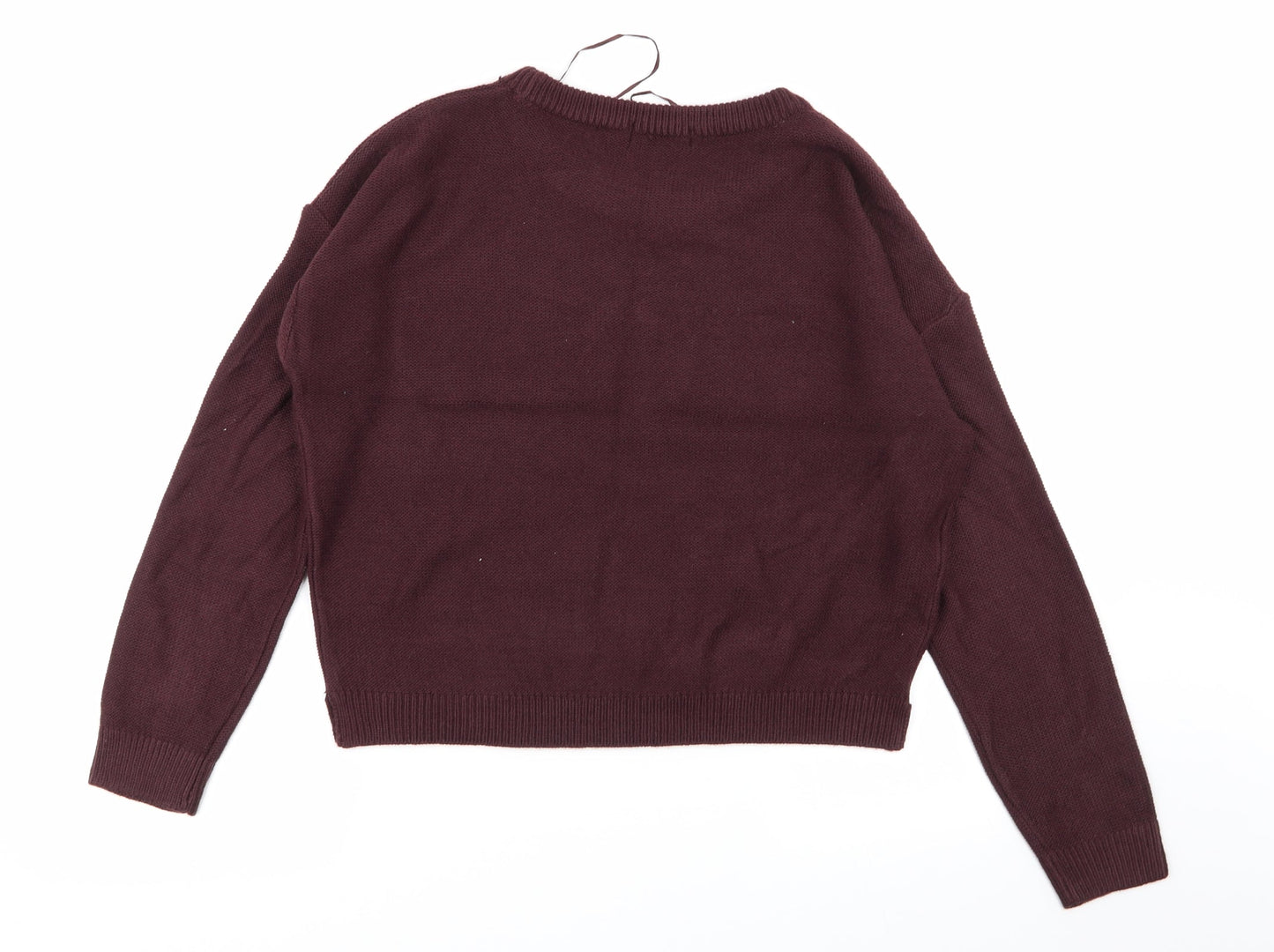 Brave Soul Womens Brown   Pullover Jumper Size M