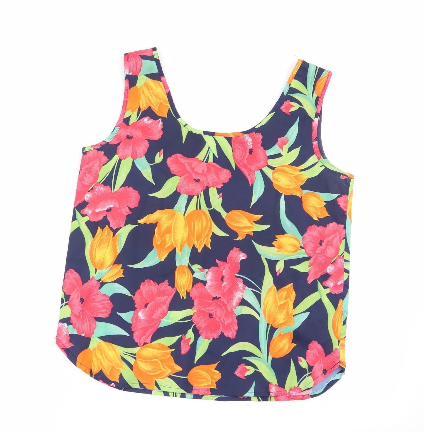 classic women Womens Multicoloured Floral  Basic Blouse Size 12