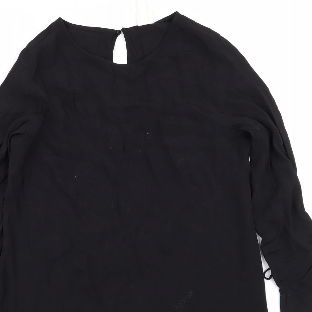H&M Womens Black   Fit & Flare  Size 10