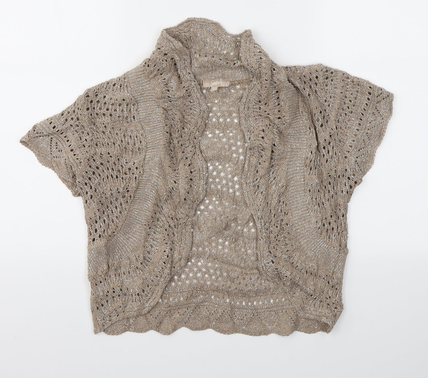 Soon Womens Brown   Cardigan Jumper Size 12