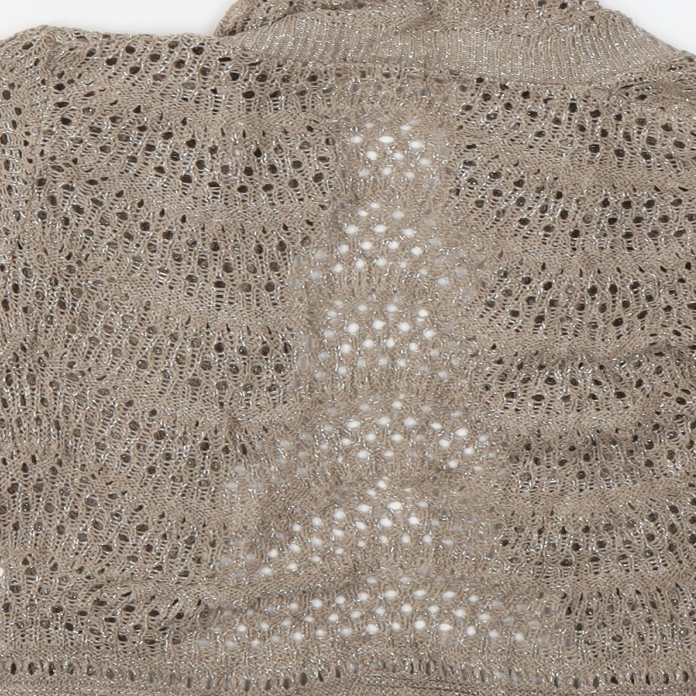 Soon Womens Brown   Cardigan Jumper Size 12