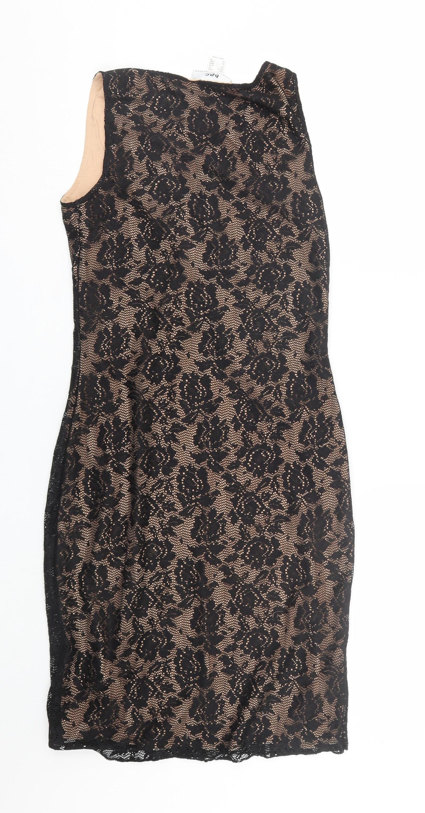 BPC Womens Black Floral  Wrap Dress  Size XS
