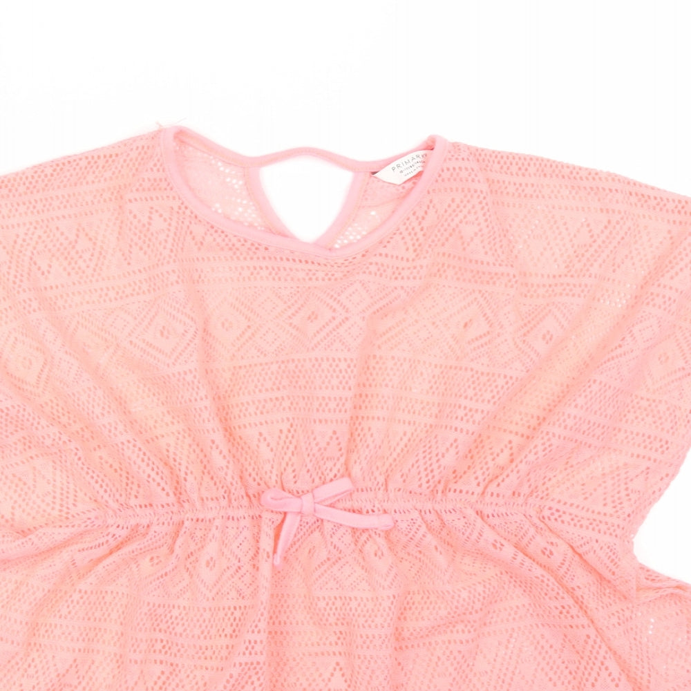 Primark Girls Pink   Basic T-Shirt Size 10-11 Years