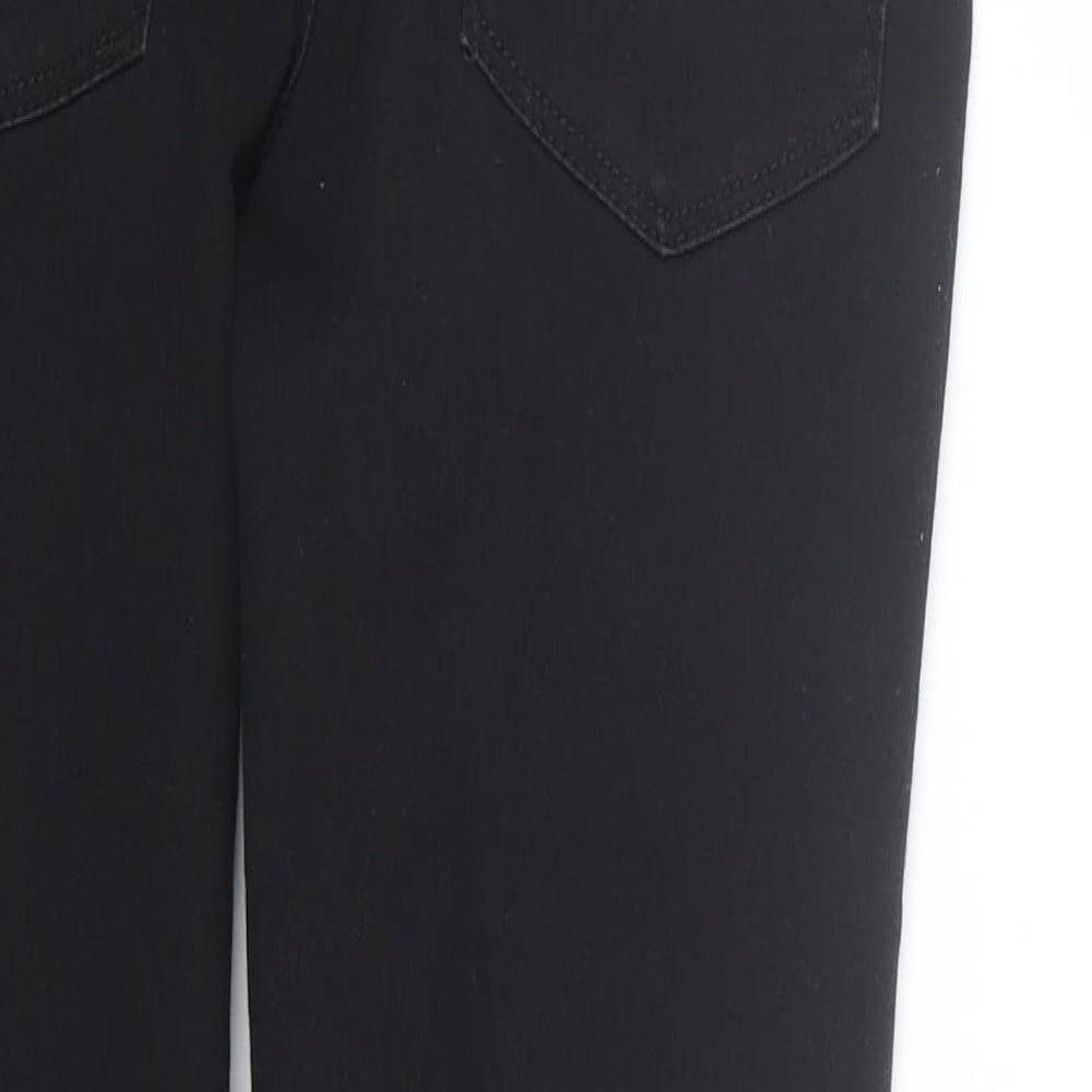 Denim co Womens Black  Denim Skinny Jeans Size 12 L26 in