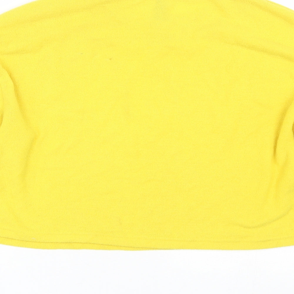 H&M Womens Yellow   Pullover Jumper Size M