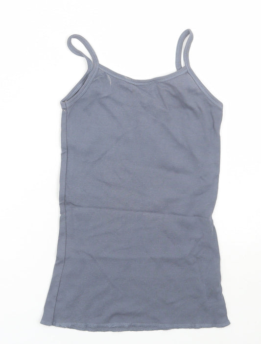 New Look Womens Grey   Basic Tank Size 12