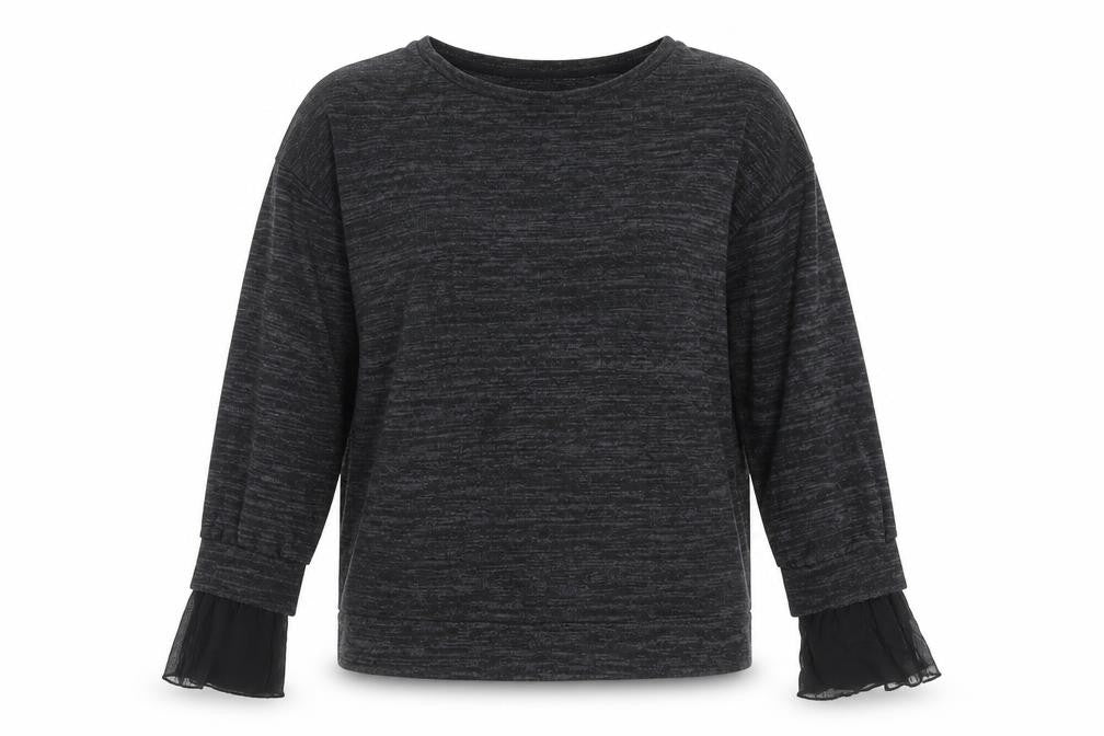 Zara Womens Grey  Knit Pullover Jumper Size S