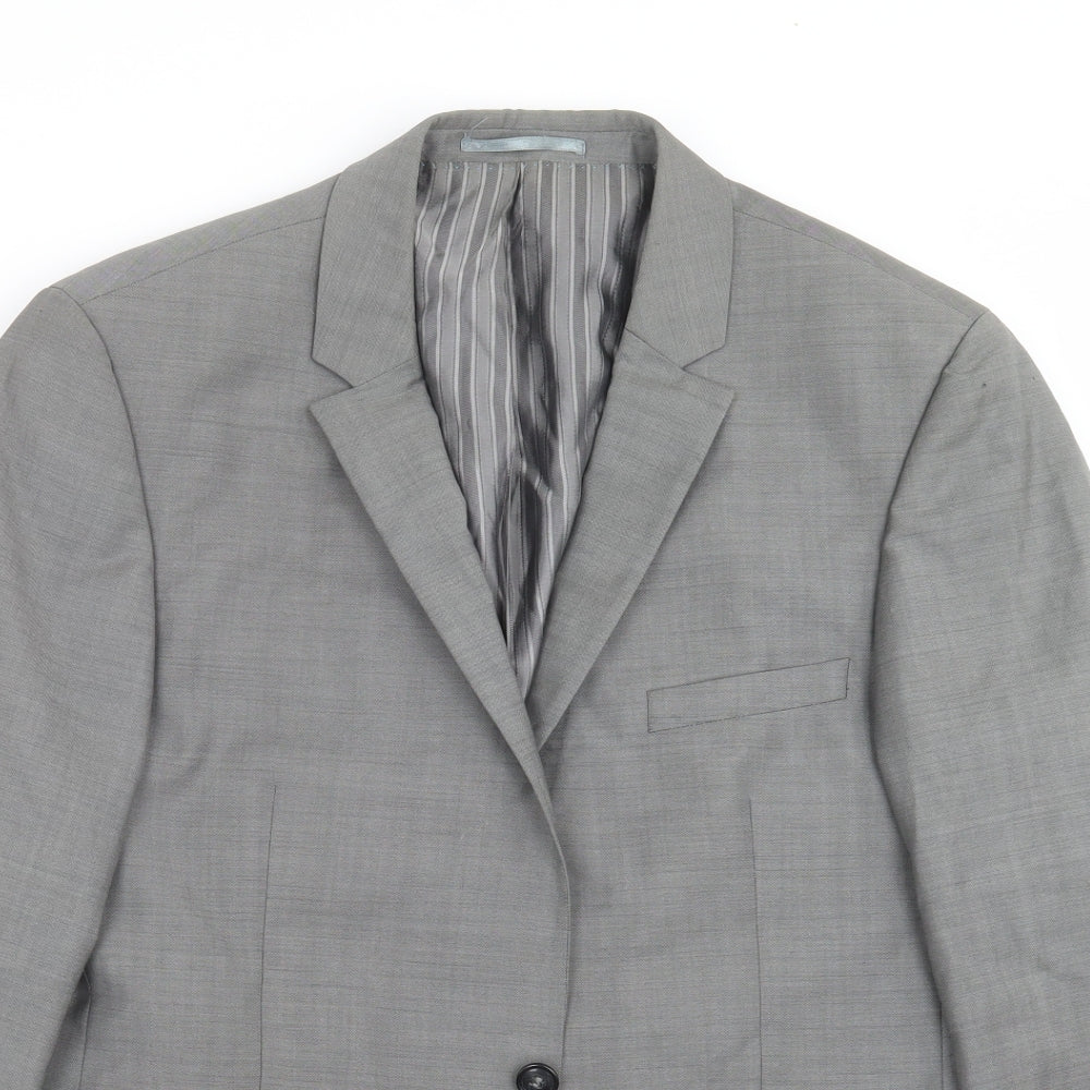 Urbane Mens Grey   Jacket Suit Jacket Size 40