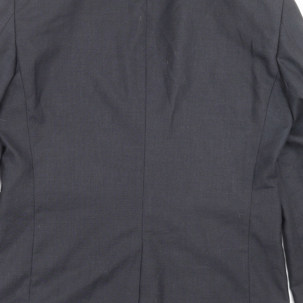 NEXT Mens Grey   Jacket Suit Jacket Size 38  - Tailored fit