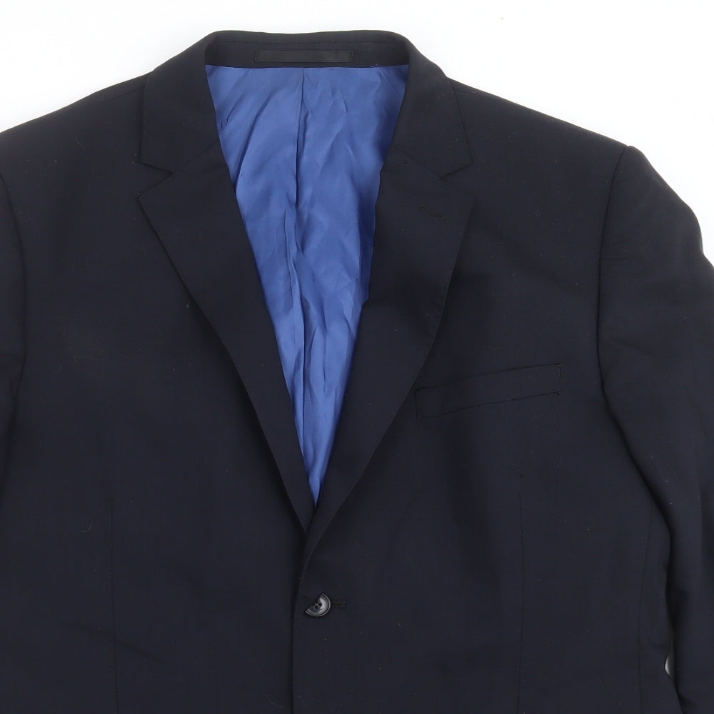 Performance Suit Mens Blue   Jacket Suit Jacket Size 42
